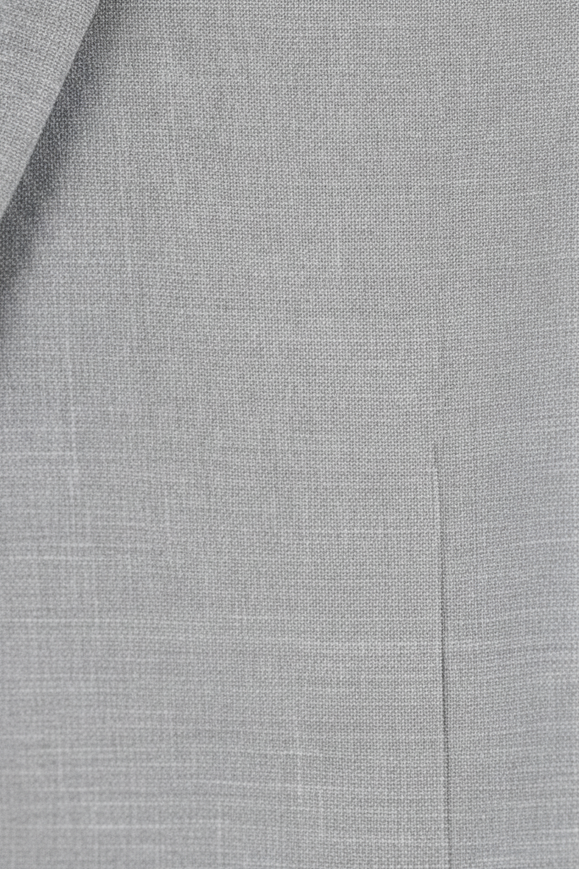 2-delig pak Light Grey Sharkskin - Mister Steven, close-up stofstructuur sharkskin De Heerenkamer