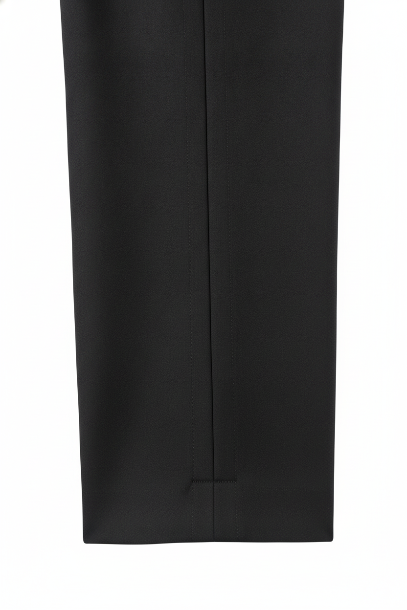 Pantalon Broek Black Mix and Match - Mister Steven, detail stiksel en afwerking De Heerenkamer