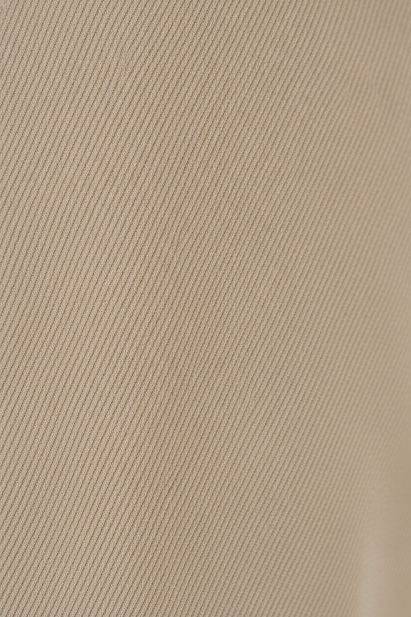 Chino Broek Sand Jersey "Carson" - Flexx, close-up stofstructuur De Heerenkamer