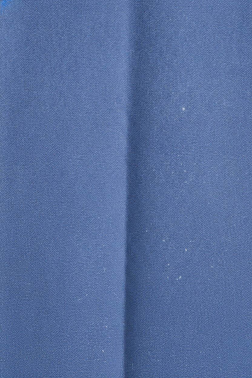 Pantalon Broek Mid Blue Sharkskin - Mister Steven, close-up stofstructuur De Heerenkamer