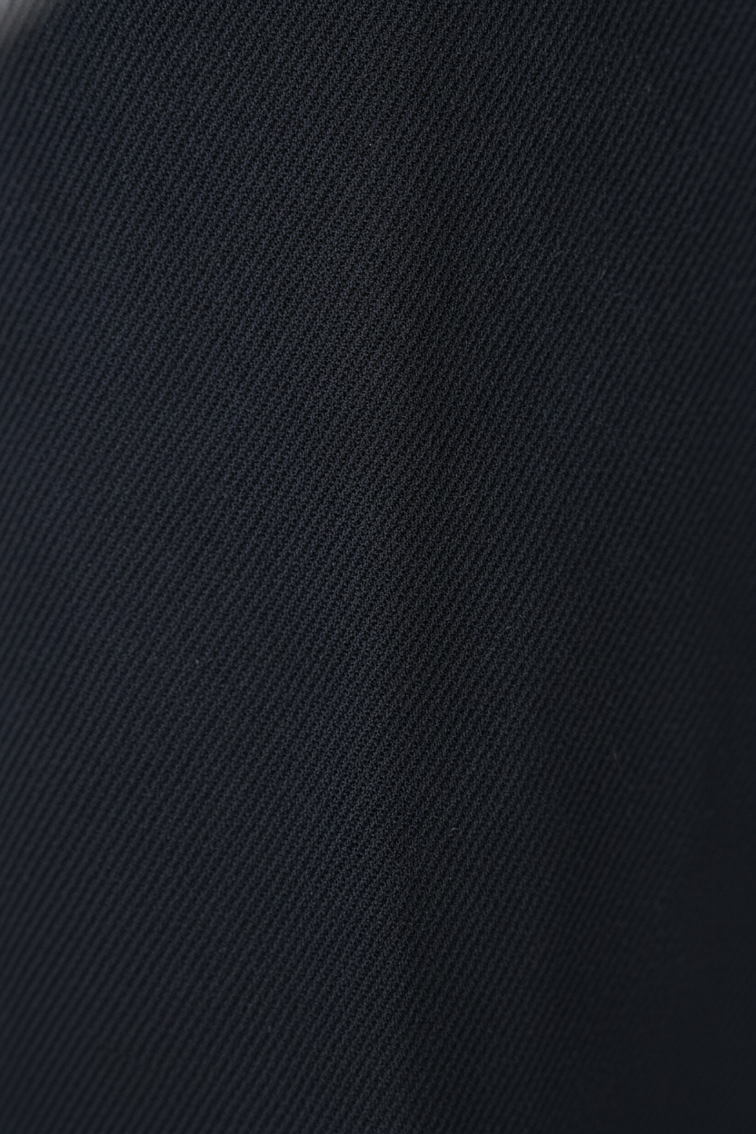 Chino Broek Mid Navy "Carson" - Flexx, close-up stofstructuur De Heerenkamer