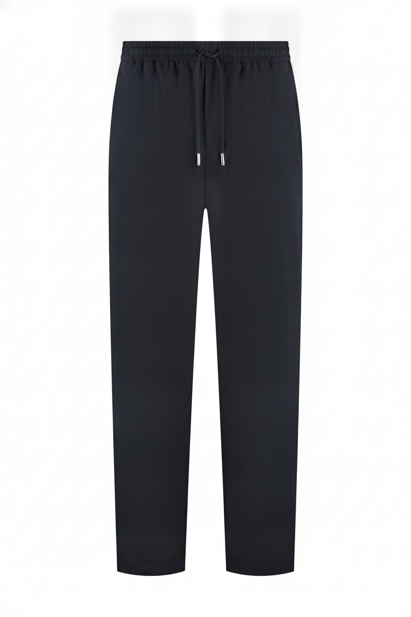 Chino Broek Mid Navy "Oliver" - Flexx, productfoto witte achtergrond De Heerenkamer