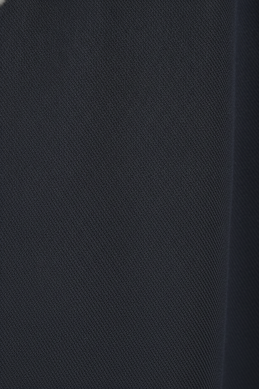 Chino Broek Mid Navy "Oliver" - Flexx, close-up stofstructuur De Heerenkamer