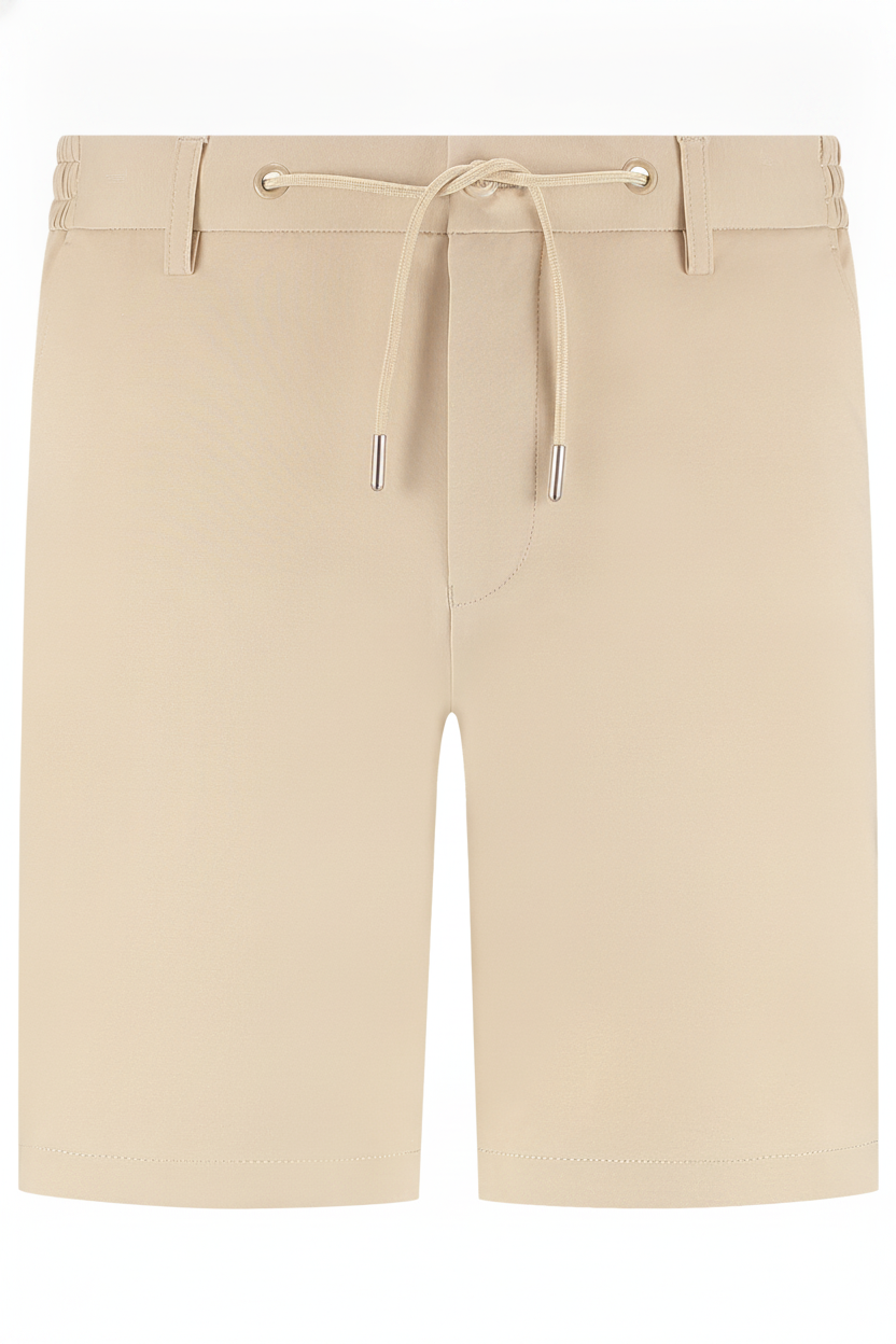 Korte Broek Light Sand "Finn" - Flexx, productfoto witte achtergrond De Heerenkamer