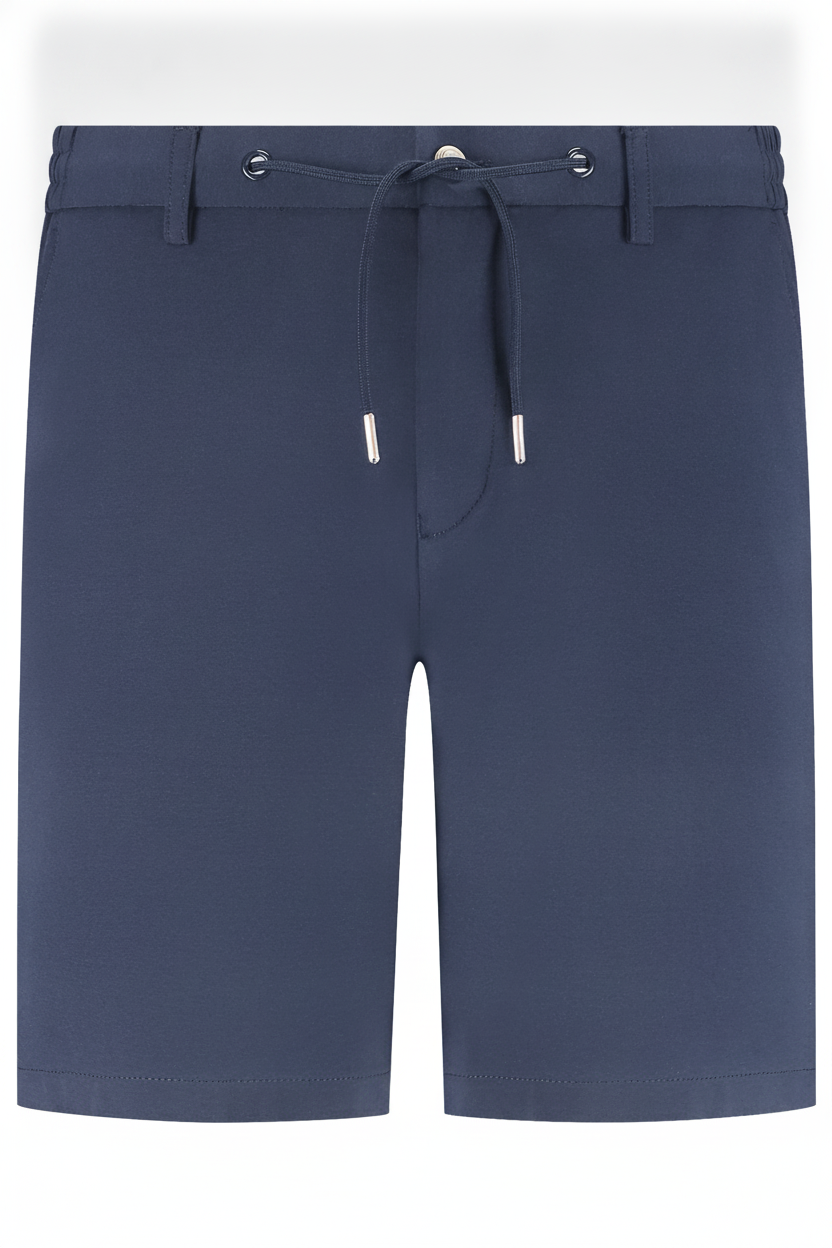 Korte Broek Navy "Finn" - Flexx, productfoto witte achtergrond De Heerenkamer