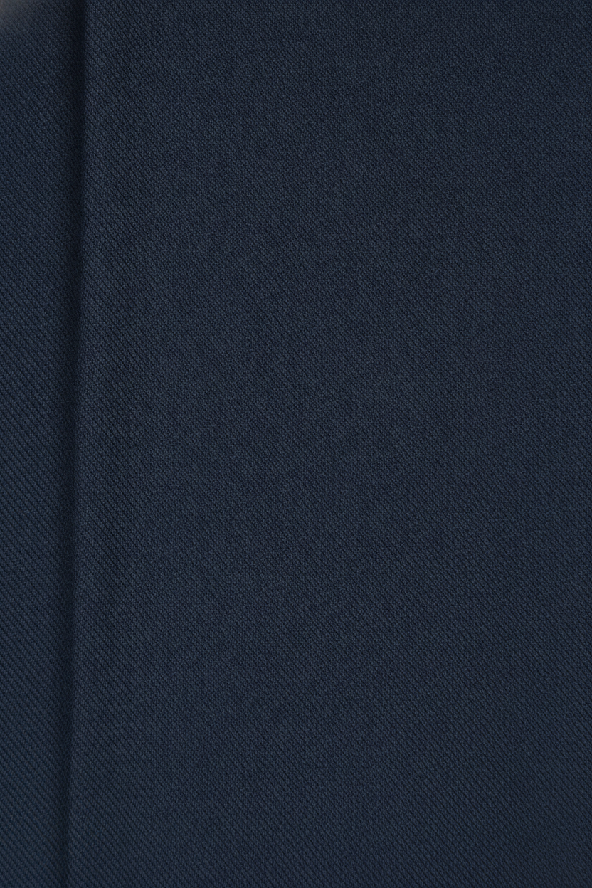 Stretch Overhemd Dark Navy Performance "Oswin" - Flexx, close-up stofstructuur De Heerenkamer