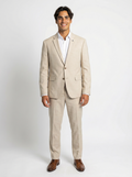 2-delig pak Cream Sharkskin