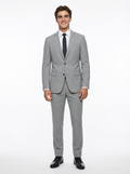 2-delig pak Light Grey Sharkskin full