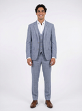 3-delig pak Ice Blue Checkered 2