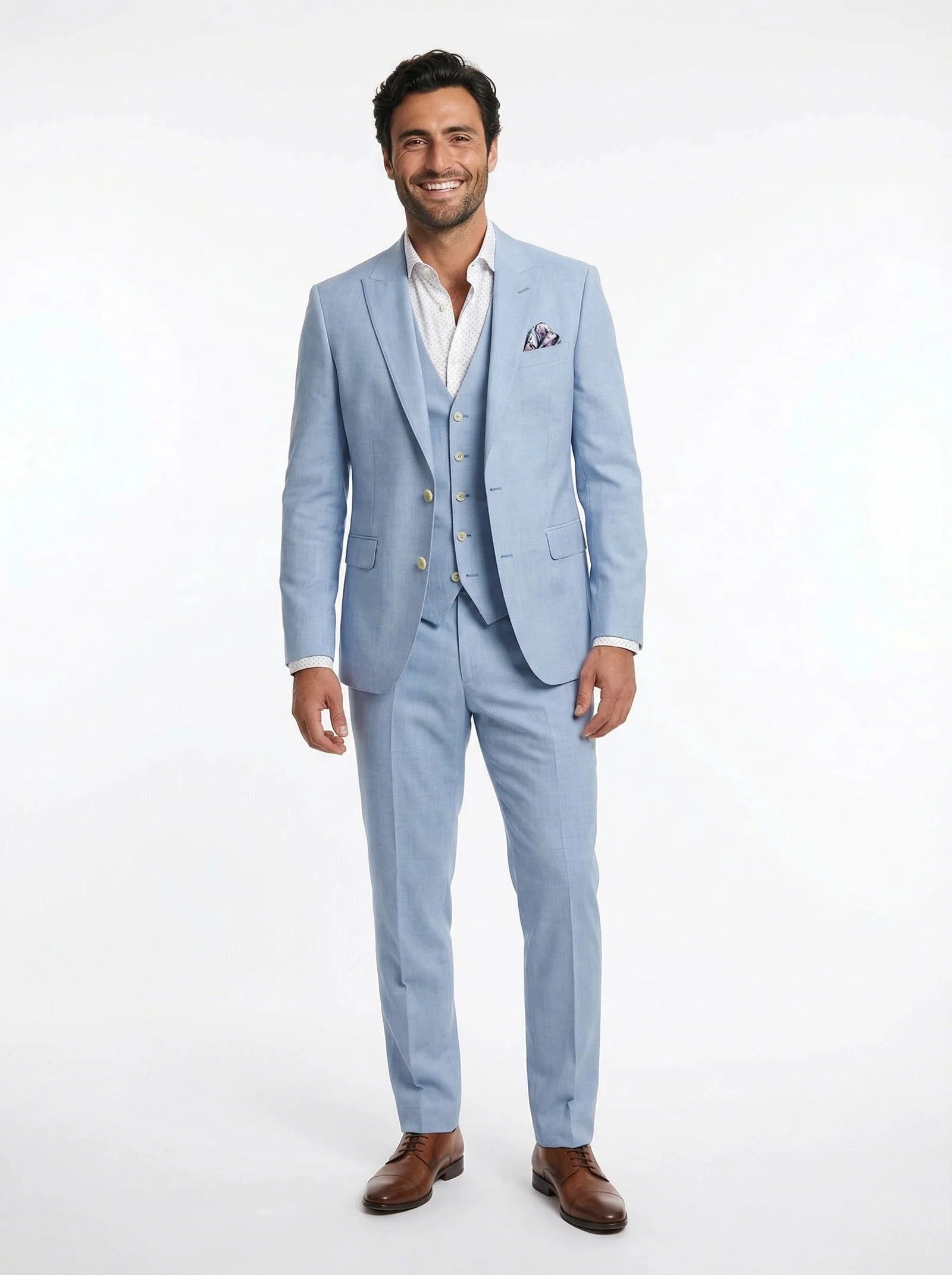 3-delig pak Light Blue