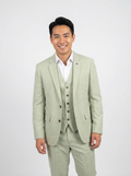 3-delig pak Light Green Sharkskin a