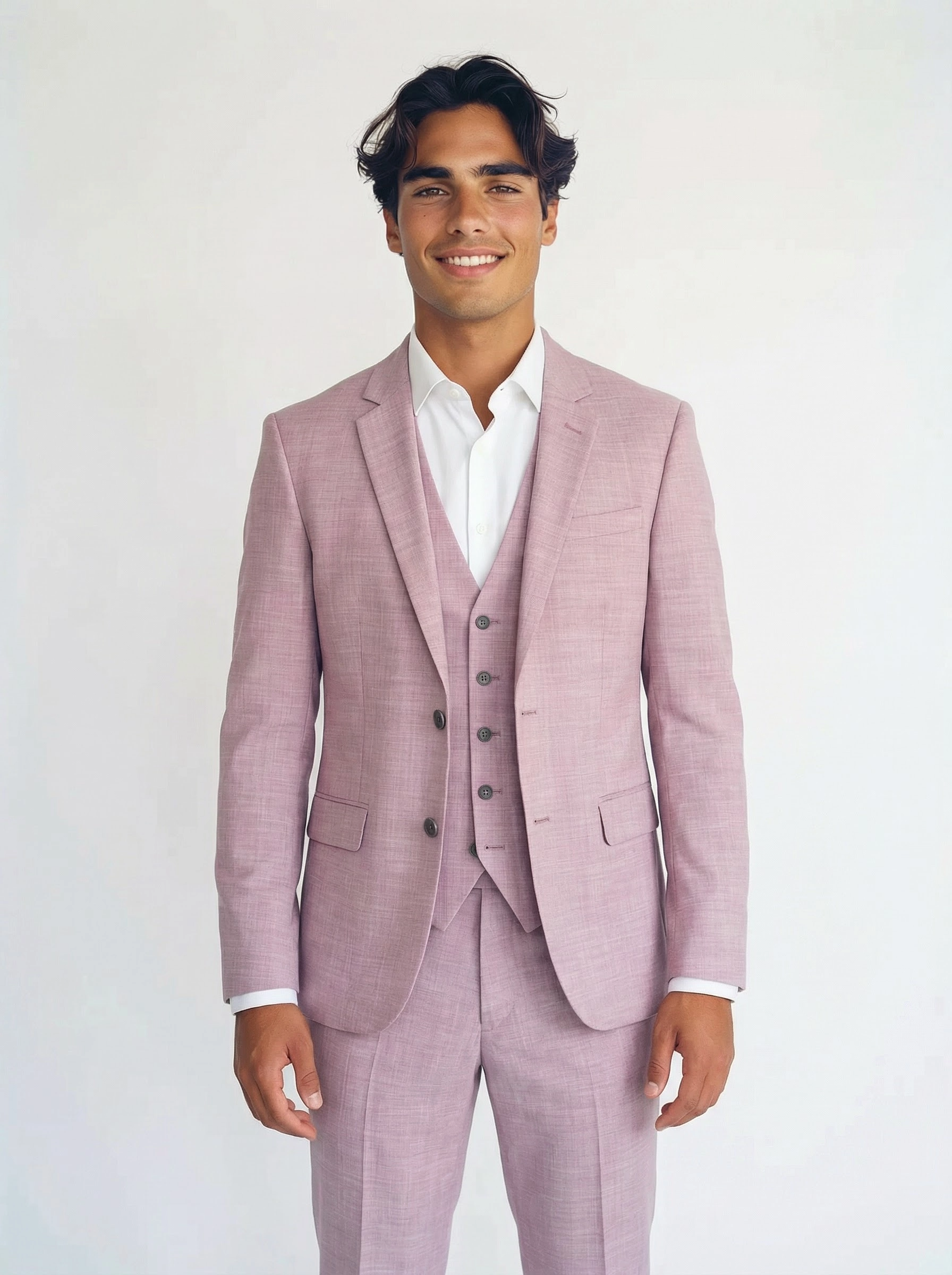 3-delig pak Light Violet Sharkskin