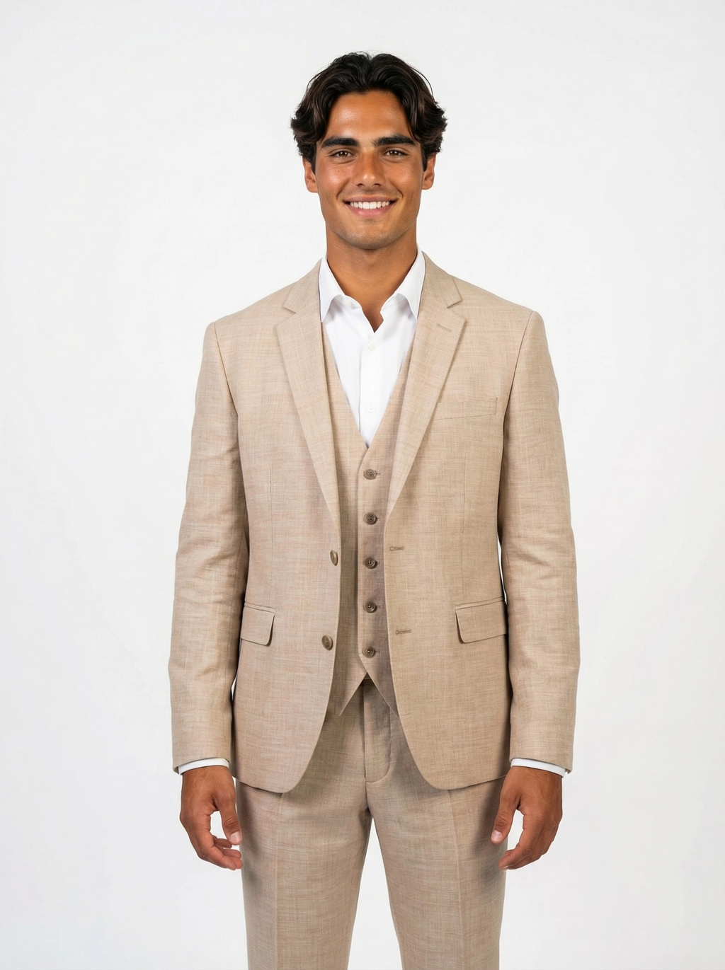 3-delig pak Salmon Sharkskin b