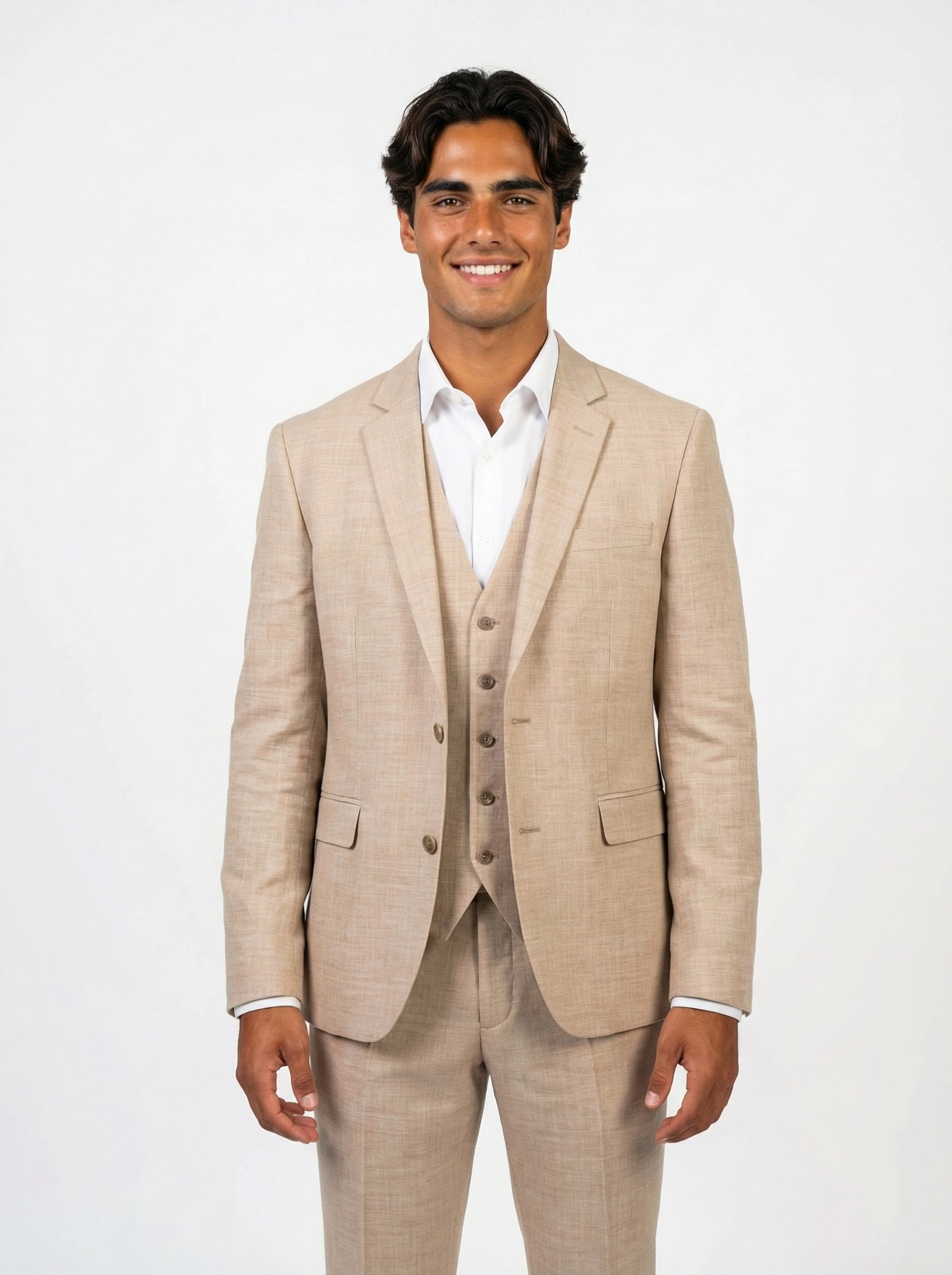 3-delig pak Salmon Sharkskin b