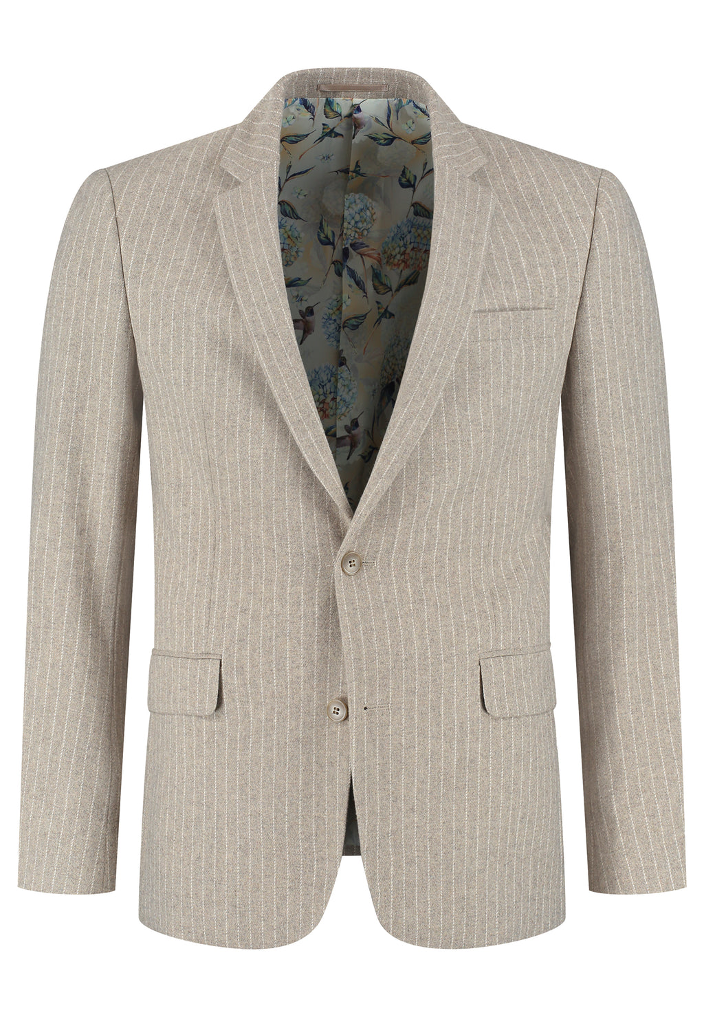 3-delig pak Beige 10mm Pinstripe Chicago