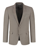 Colbert Taupe Sharkskin - Mister Steven