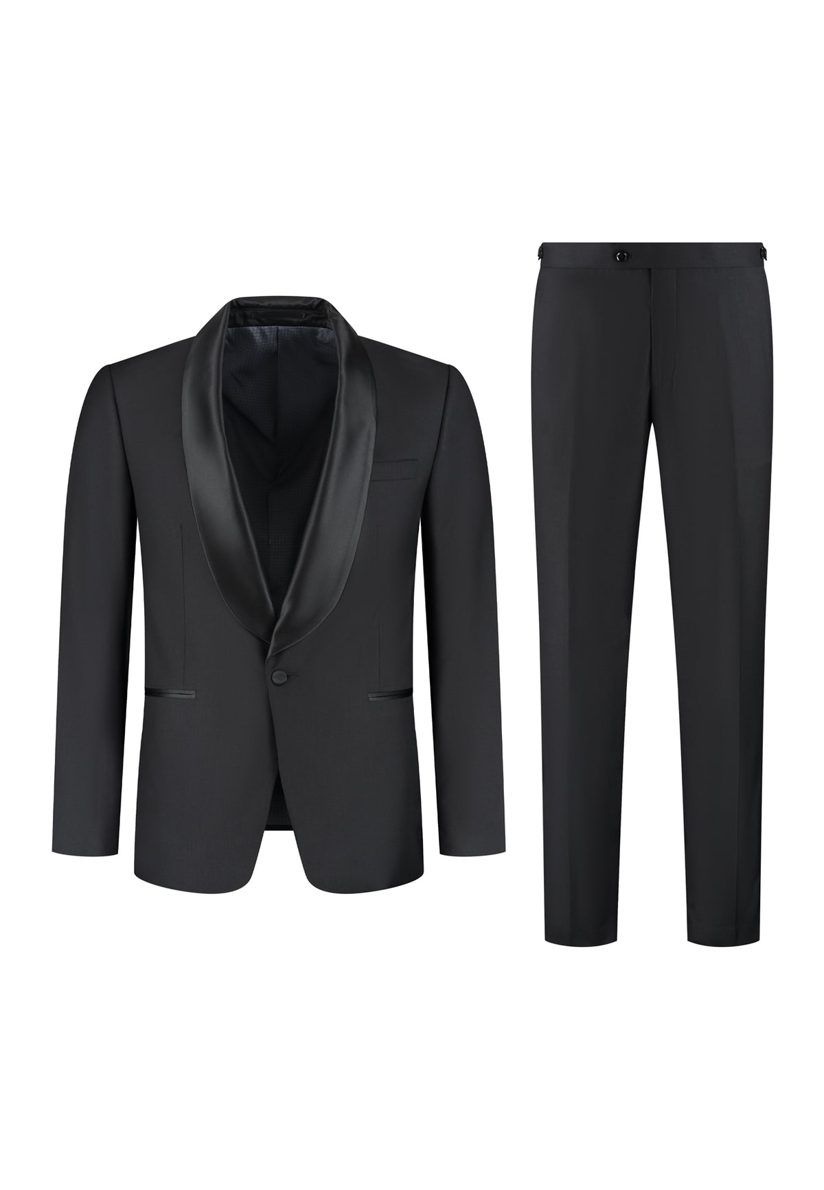 2-delige Smoking Shawl kraag - Mister Steven