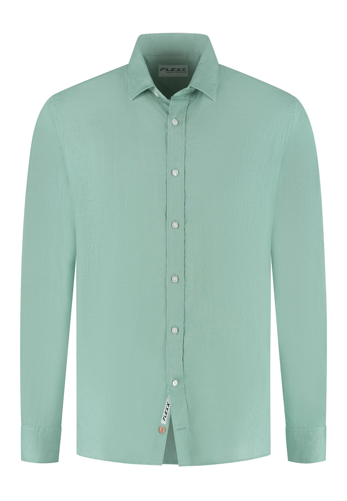 Linnen Overhemd Green "Flavius" - Flexx