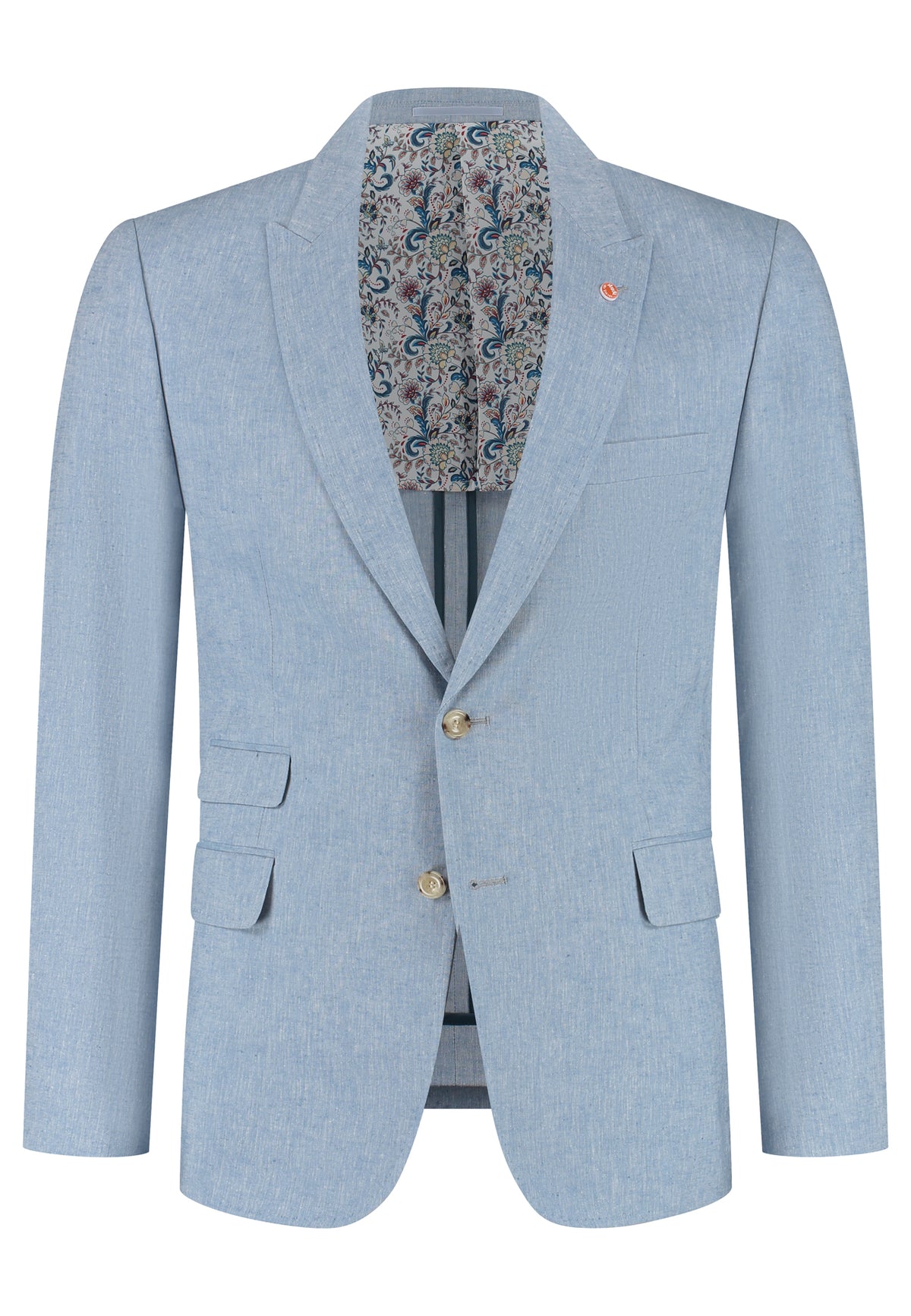 Colbert Katoen-Linnen Light Blue "Havana" - Mister Steven