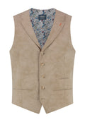 Gilet Suède Sand "Turin" - Mister Steven