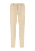Chino Broek Light Sand "Carson" "Irma" - Flexx