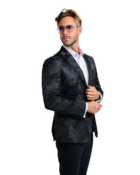 Colbert Paisley Print Black - Mister Steven