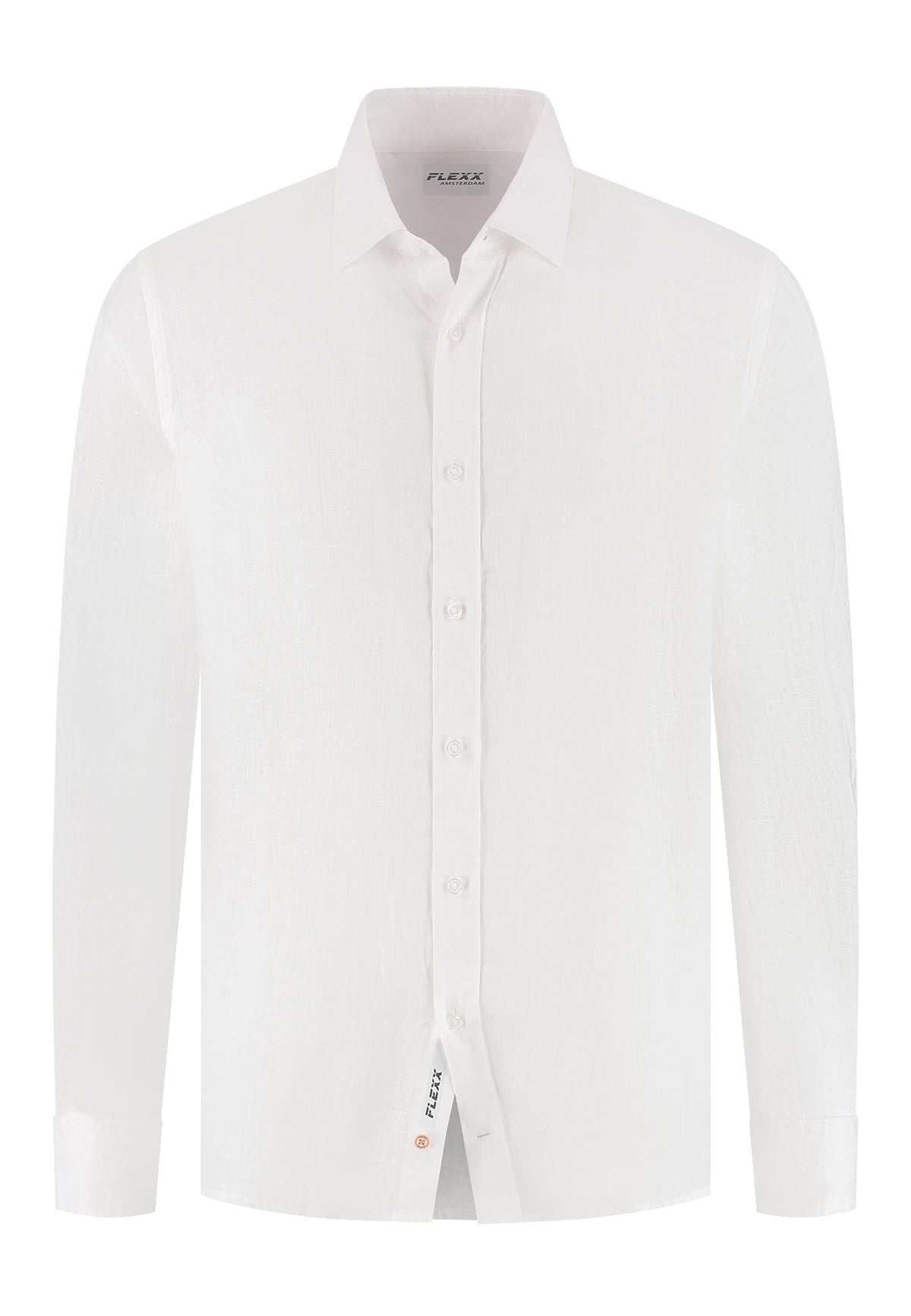 Linnen Overhemd White "Flavius" - Flexx
