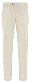 Pantalon Broek Beige Sharkskin - Mister Steven