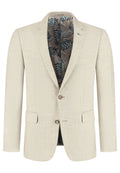 Colbert Beige Sharkskin - Mister Steven