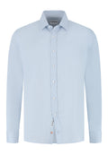 Linnen Overhemd Light Blue "Flavius" - Flexx