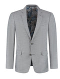 Colbert Light Grey Sharkskin - Mister Steven