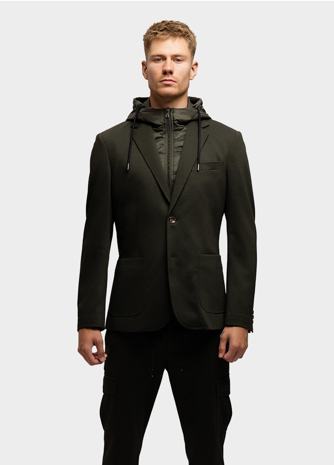 Colbert met Capuchon Green Jersey "Harald" - Flexx