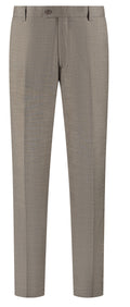 Pantalon Broek Taupe Sharkskin - Mister Steven