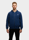 Hoodie Mid Blue "Thane" - Flexx