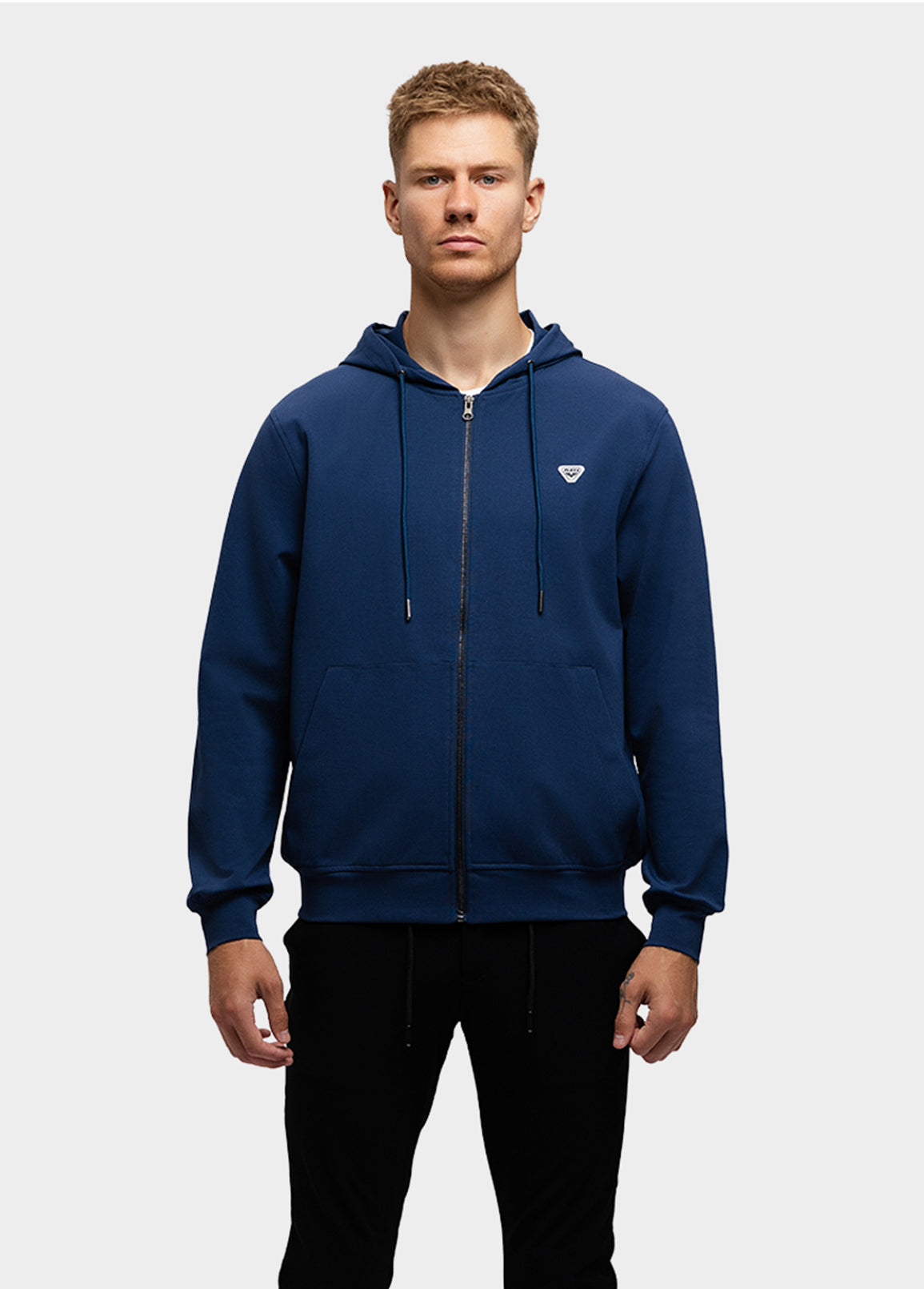 Hoodie Mid Blue "Thane" - Flexx