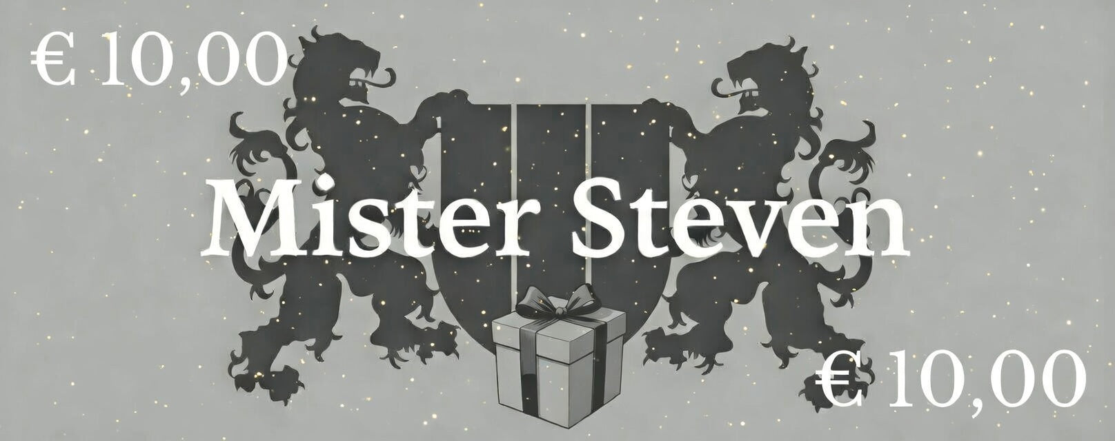 Mister Steven Gift Card - €10.00