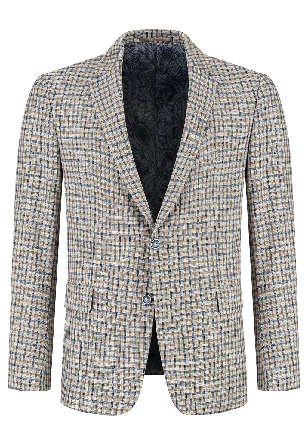 Colbert Sand Blue Beige Checkered product