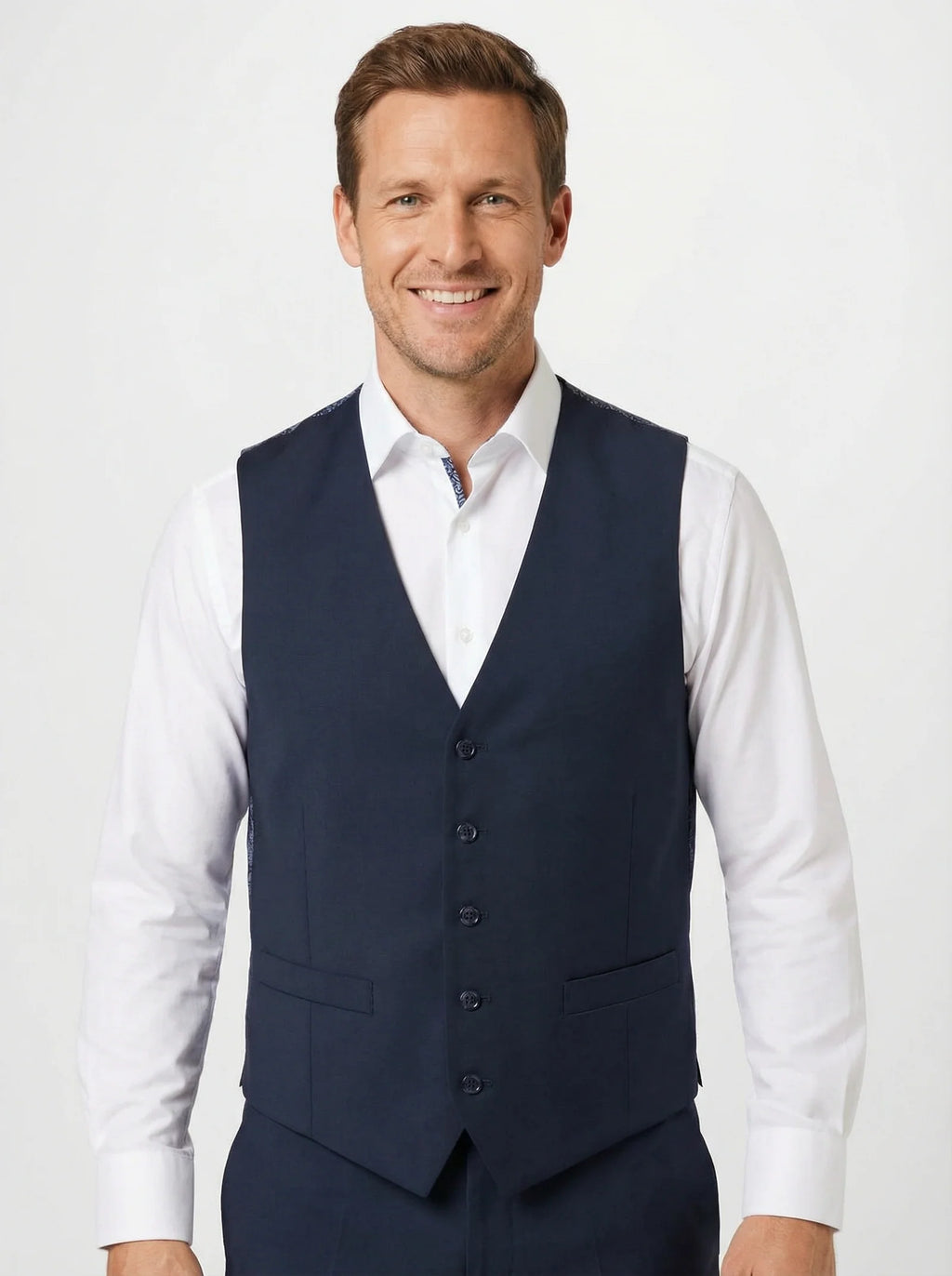 Gilet Donkerblauw Timeless Mix and Match