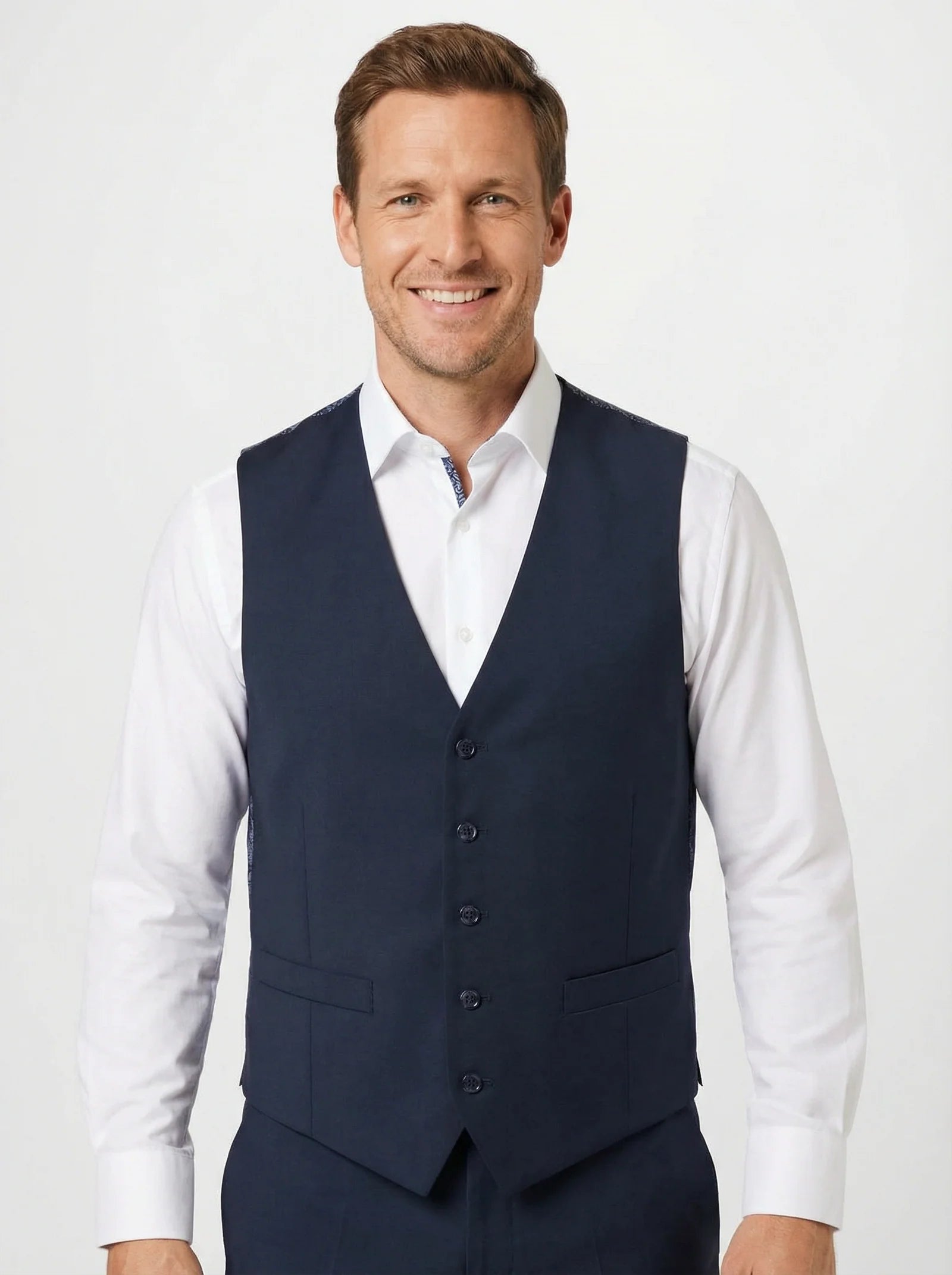 Gilet Donkerblauw Timeless Mix and Match