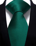 Dark green tie