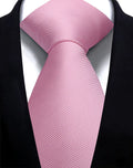 Stropdas Zacht roze