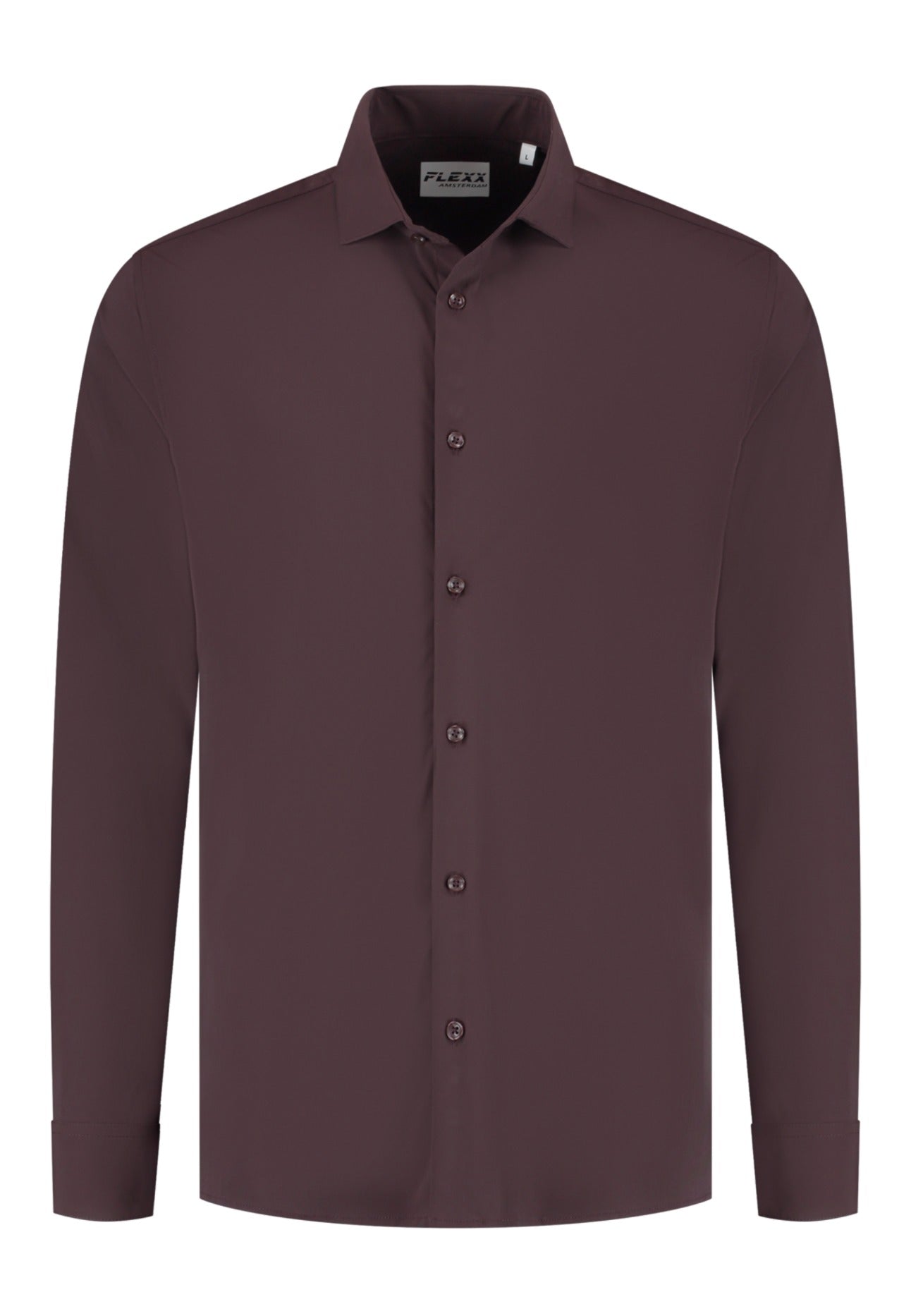 Oswin Performance-Shirt in Weinrot