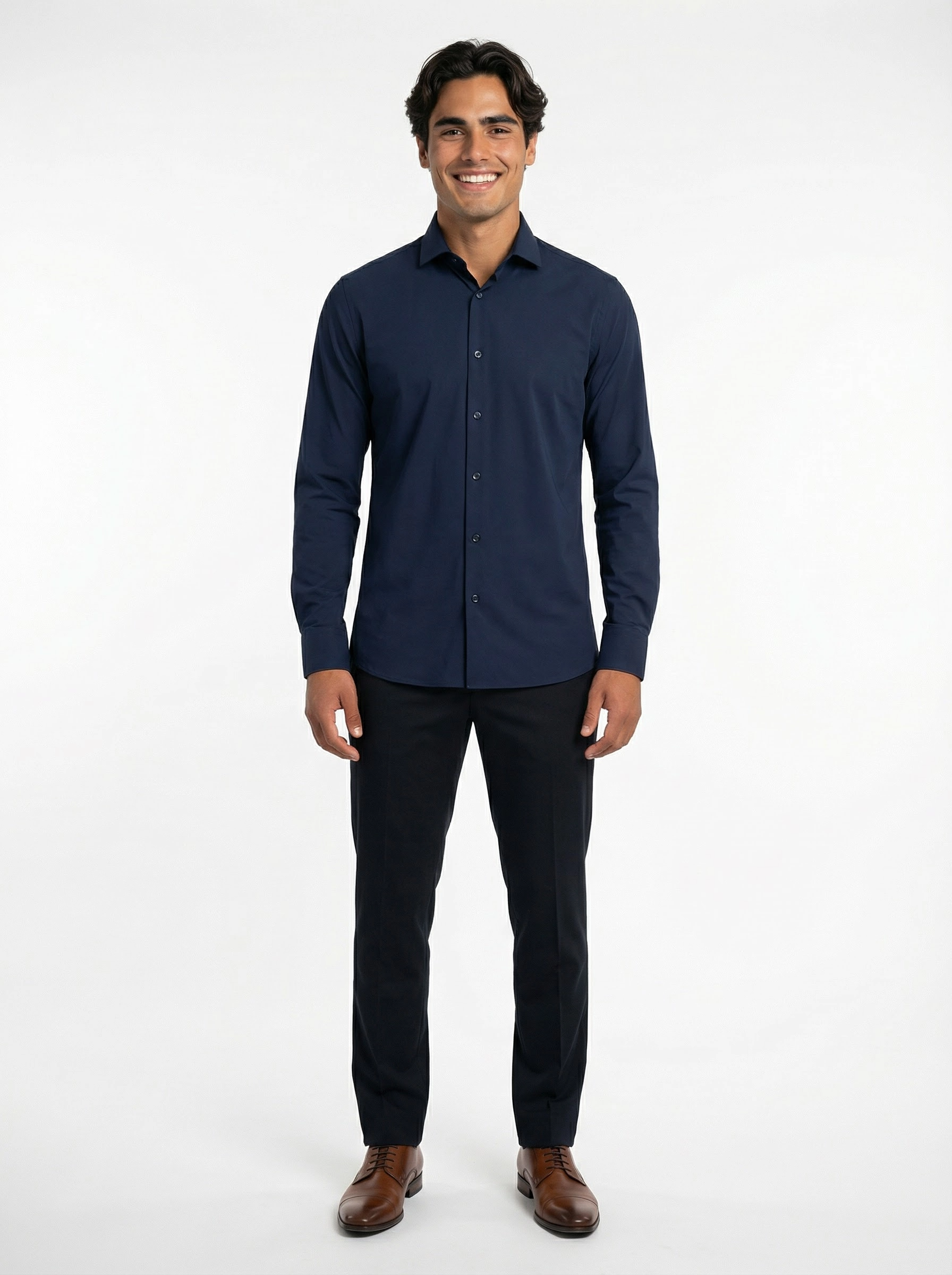 Performance Shirt Dark Navy Blue