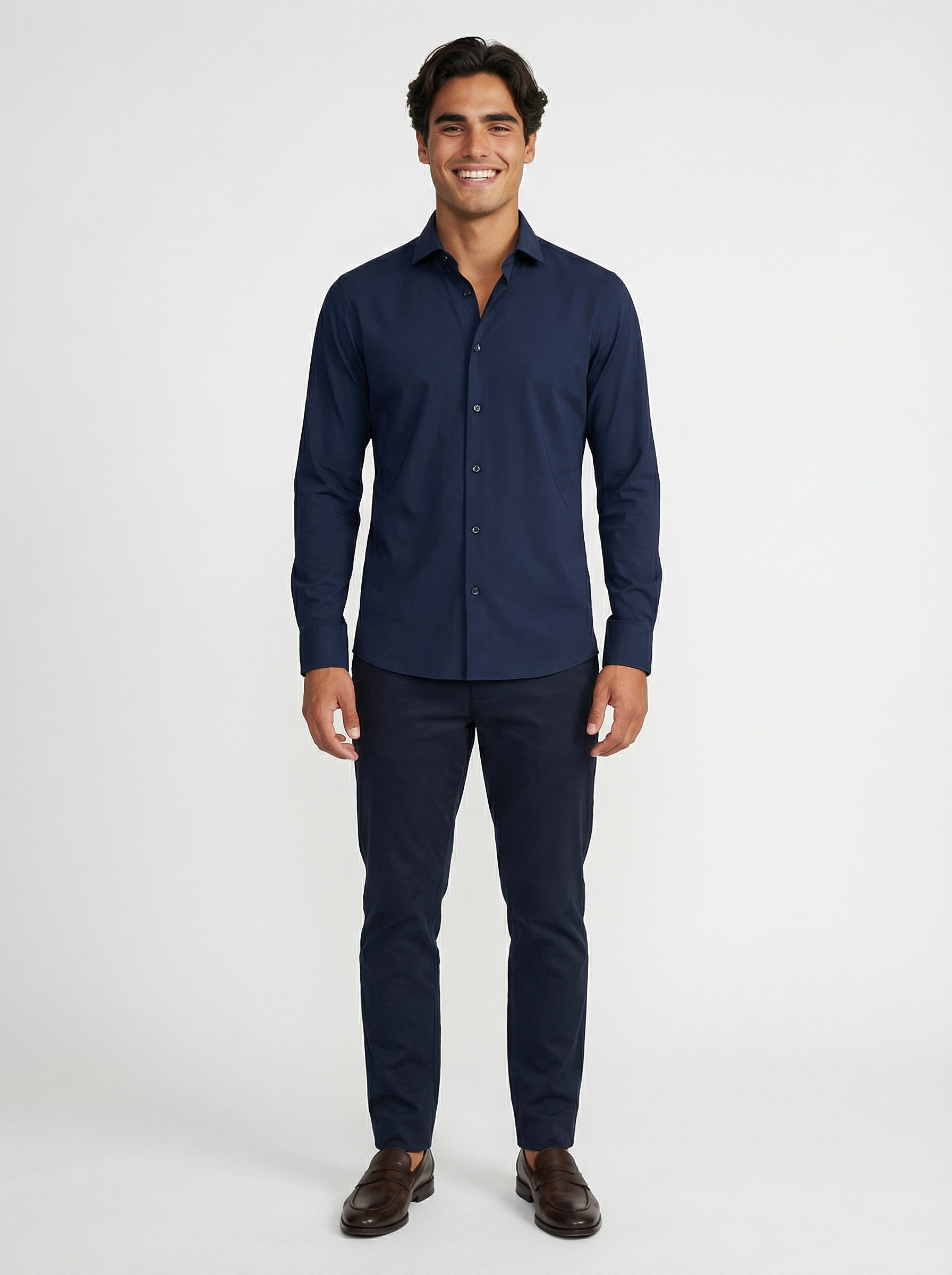 Performance Shirt Dark Navy Blue 2