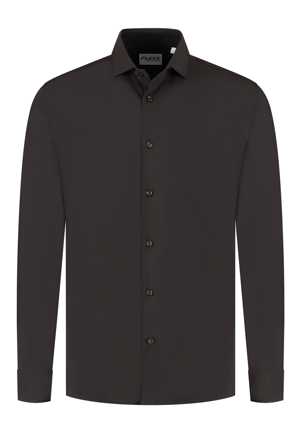 Performance shirt Dark Brown Front