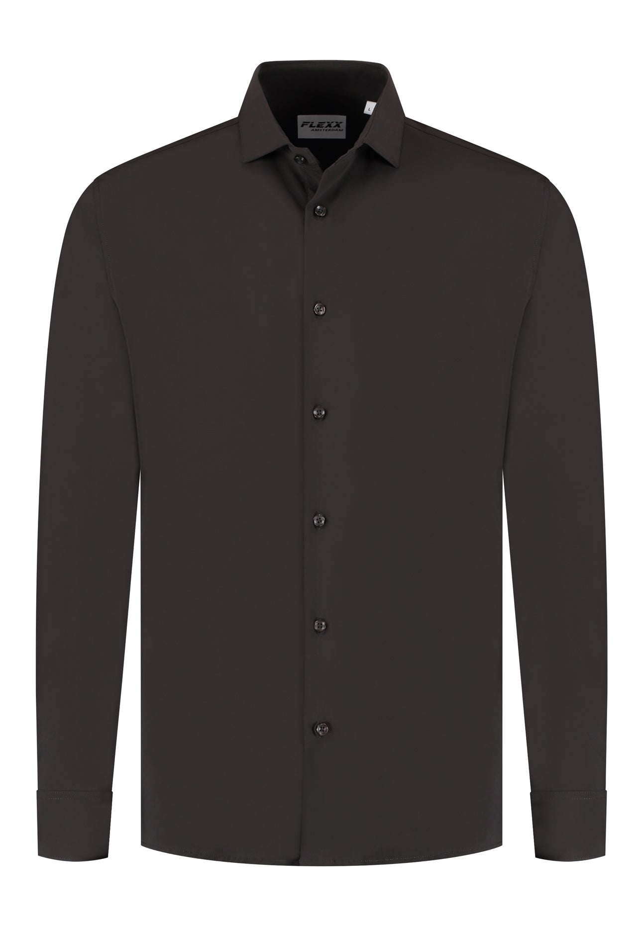 Performance shirt Dark Brown Front