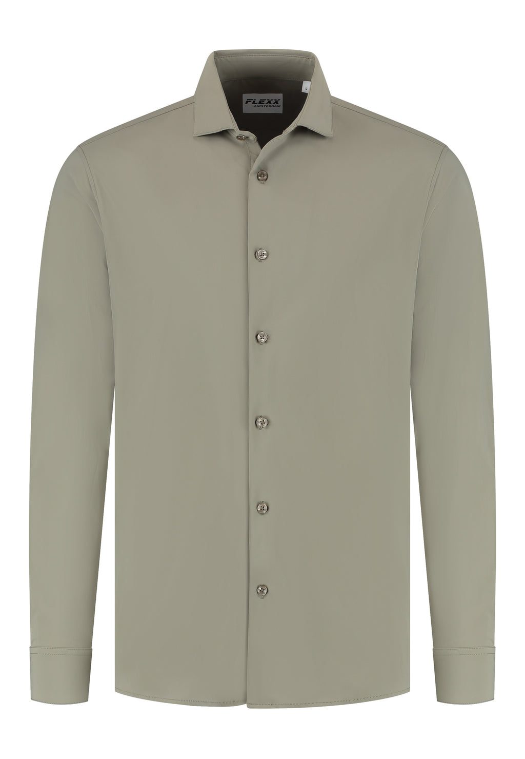 Performance shirt Light Olive Front