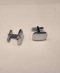 Manchetknoop Zilver Elegant