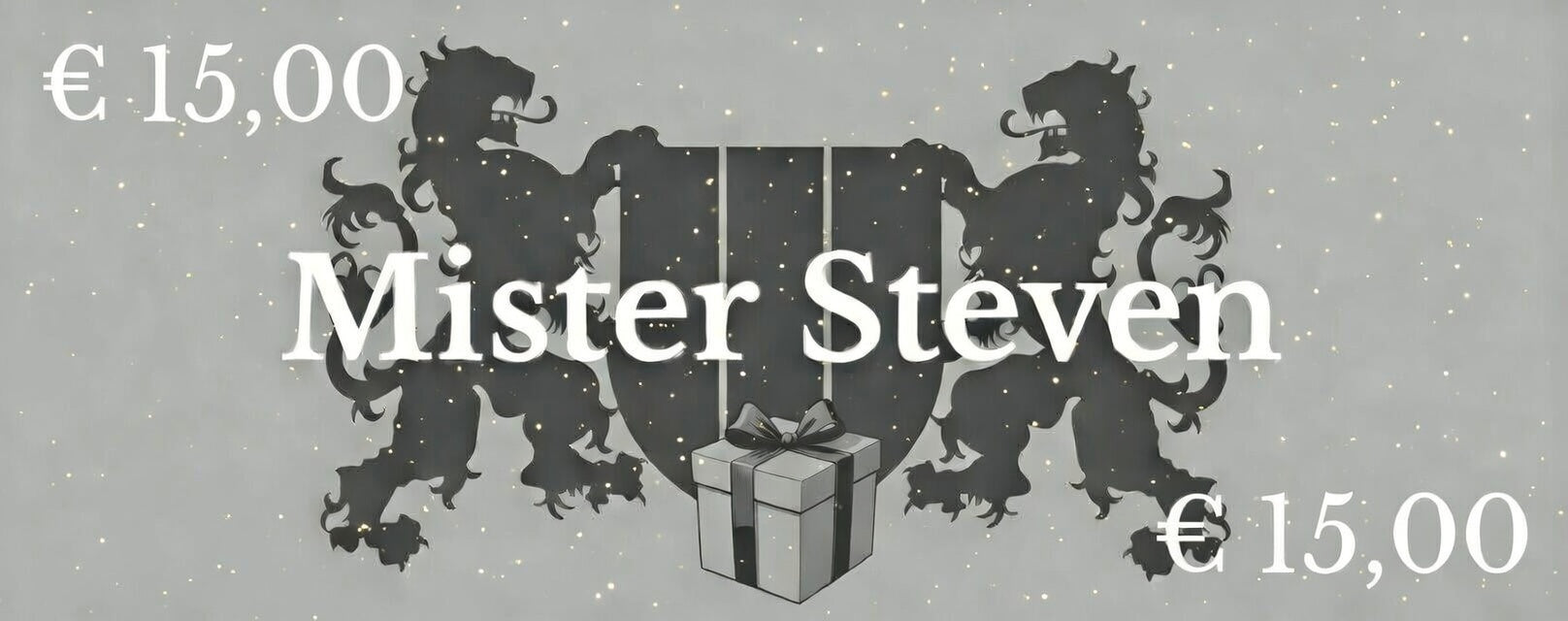 Mister Steven Gift Card - €15.00