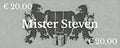 Mister Steven Cadeaubon - € 20,00